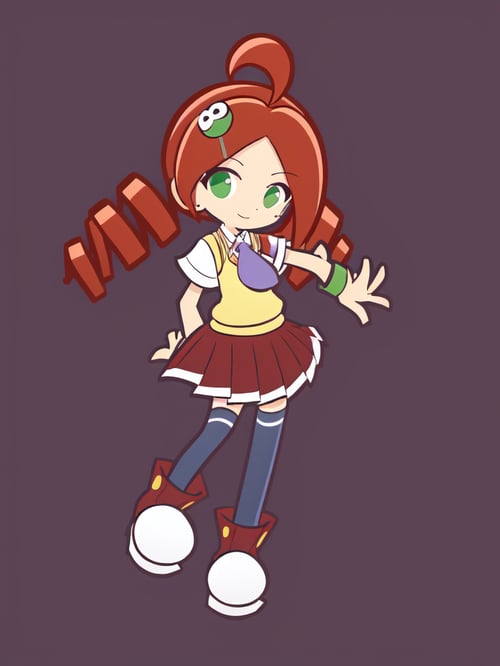 Ando Ringo 安藤りんご (Puyo Puyo Series) - 489 by Ttan on Tensor.Art