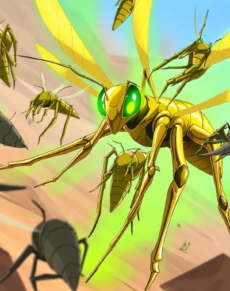 Shu Swarm (Egyxos) (NoobAI) (AD) by user_720431629750874608 on Tensor.Art