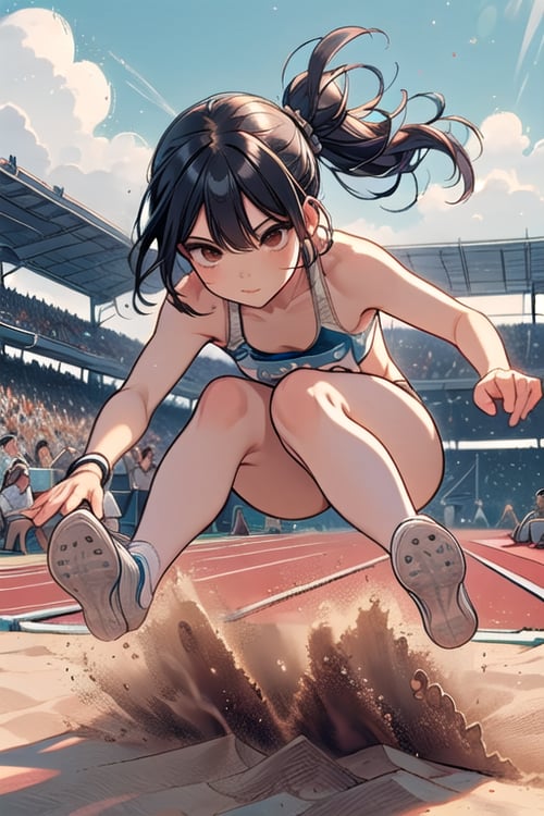 girl like long jump by 鬼畫符 on Tensor.Art