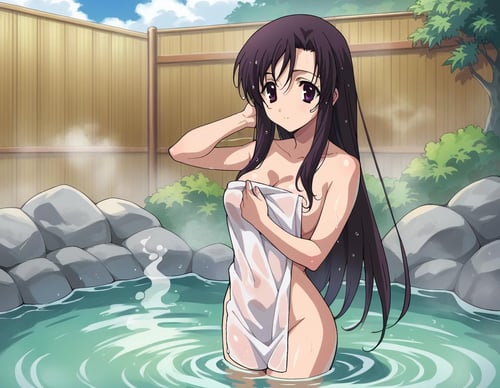 Kotonoha Katsura (桂 言葉) - School Days (スクールデイズ) by Sol Eternelle on Tensor.Art