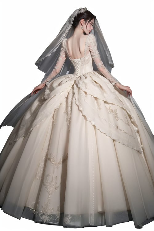 wedding dress set by miaomiao on Tensor.Art