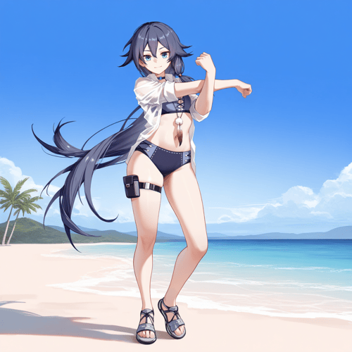 Outfit Packs Part03 - Honkai Impact 3rd 18 Outfits by Khanykov01 on Tensor.Art