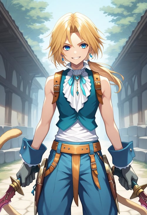 Zidane Tribal - Final Fantasy IX / Dissidia by 第十三月 on Tensor.Art