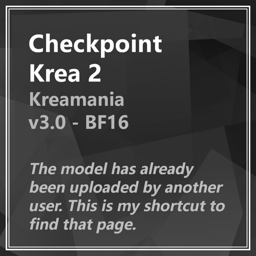 Krea2 - Kreamania by PrivateParty on Tensor.Art
