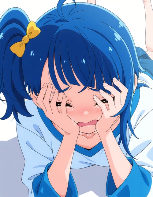 Cry Covered Face POSE by Min on Tensor.Art