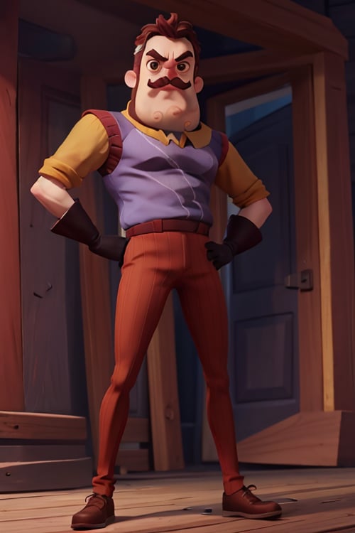Theodore Peterson Hello Neighbor by Oliver DR on Tensor.Art