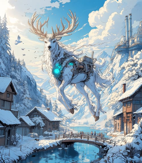Home of The Ancients - Background / Character Crea by inknoir on Tensor.Art