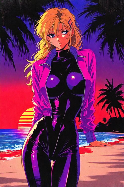 Neon Noir Synthwave Anima/Illustrious by onlysharma0852 on Tensor.Art