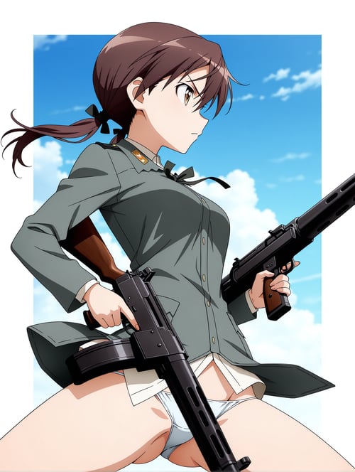 【Illustrious】 ゲルトルート・バルクホルン ストライクウィッチーズ (Gertrud B by sg5e3 on Tensor.Art