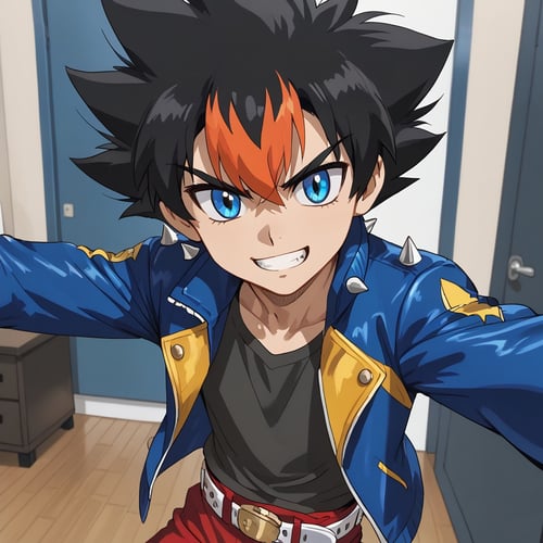 Zero / Zyro Kurogane (Beyblade) by Artificial_Igno by user_680967095118289292 on Tensor.Art