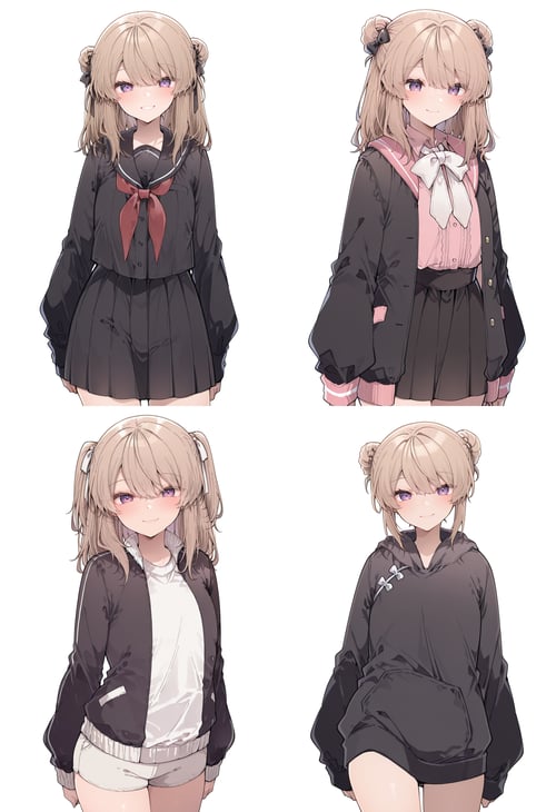 阶堂蜜花（4outfits）|今天開始當個壞孩子/階堂蜜花|今日から悪い子。/Kaidou Mits by poron on Tensor.Art