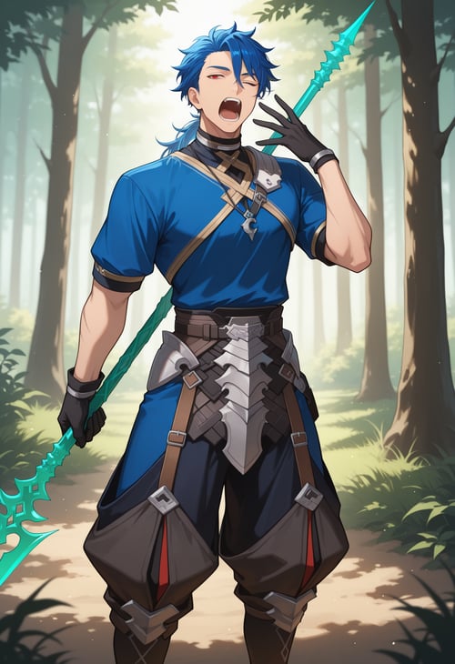 Cu Chulainn (Lancer) - Fate Series (Stay Night And Prototype) by RandeiTheWitch on Tensor.Art