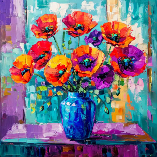 FloralThemedFineArt by mb76 on Tensor.Art