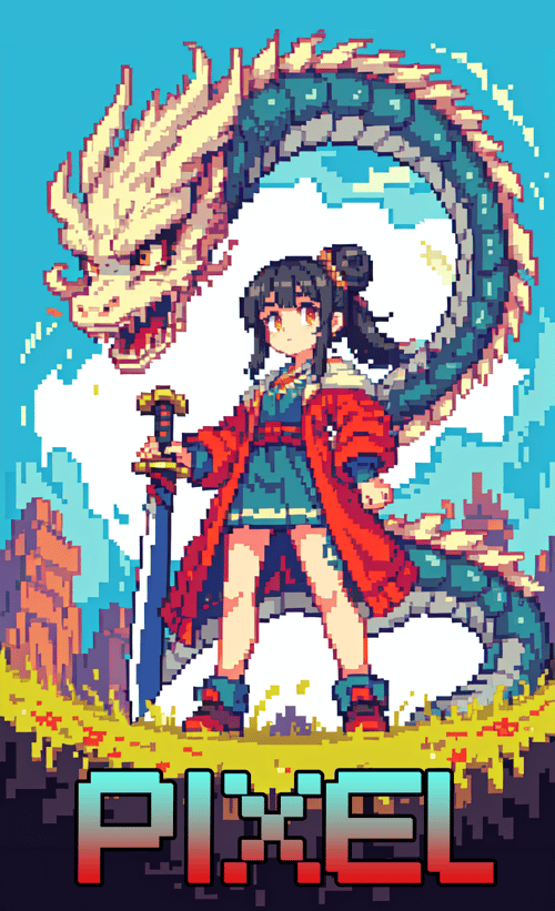 Pixel_像素世界 by Mango on Tensor.Art