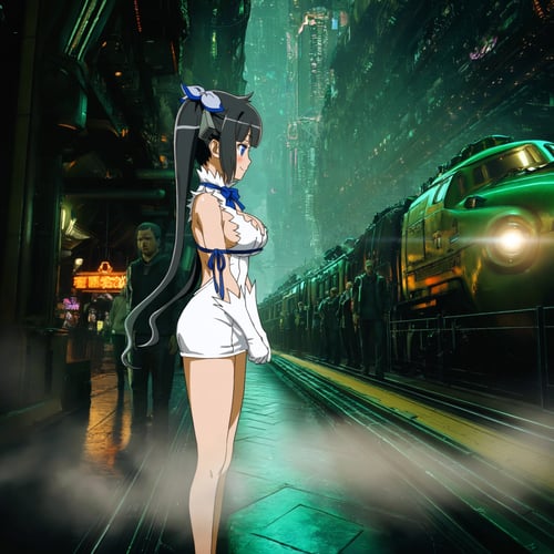 Cyberpunk City (Stellar Blade: Blood Rain) by 鬼畫符 on Tensor.Art