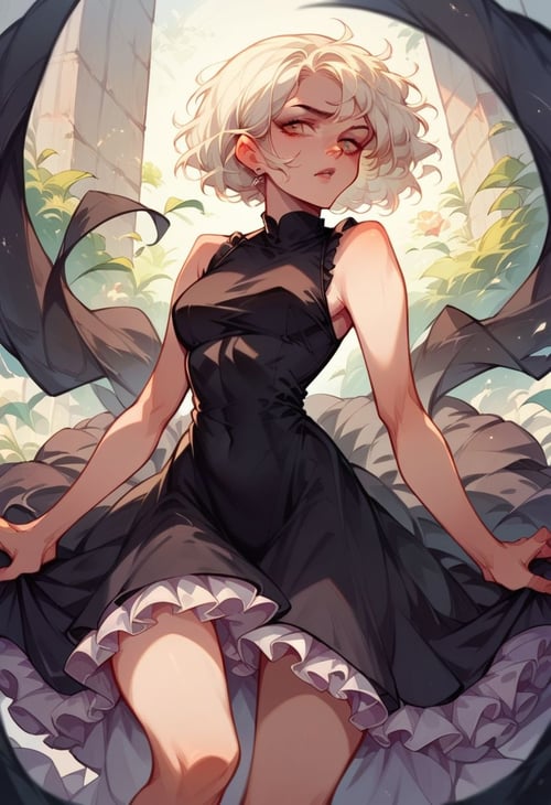 Little Black Dress [Pony] - MassBrainImpact by Ttan on Tensor.Art
