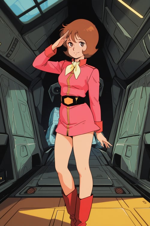 Fraw Bow フラウ・ボゥ  Mobile Suit Gundam 機動戦士ガンダム by user_853931801855396637 on Tensor.Art