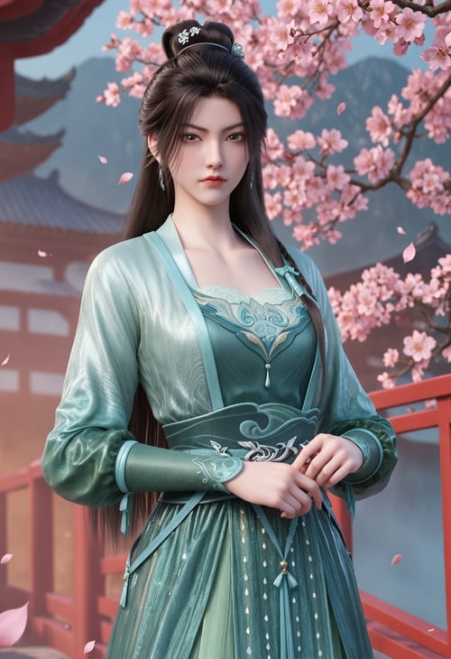 李柳 镜头太少,面部还原稍弱-国漫-Illustrious光辉 by 云落 on Tensor.Art