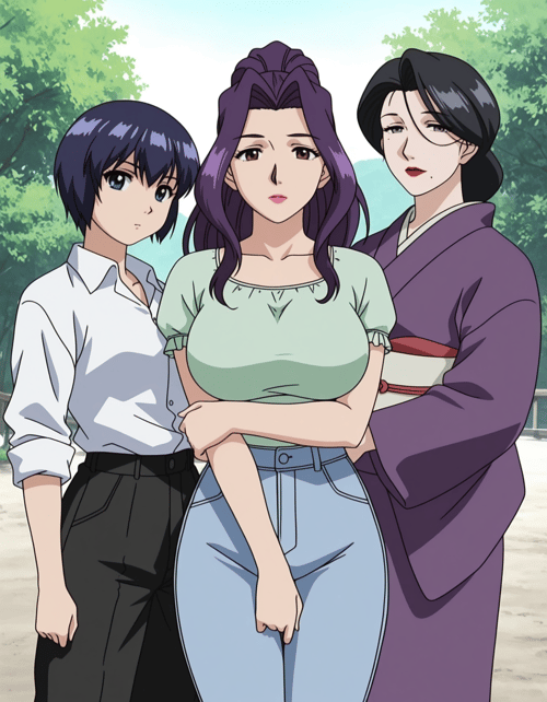 Character Set: [Mistreated Bride (OVA)] 肉嫁 高柳家の人々 by joaoluisxxx3 on Tensor.Art
