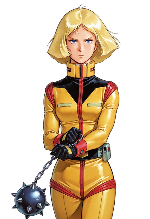 Sayla Mass - GUNDAM THE ORIGIN - 100% Manga source by Hot Anime Girls on Tensor.Art