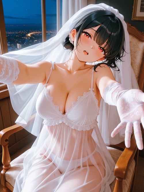 Sexy lace wedding dress 2 by luxiaoai on Tensor.Art