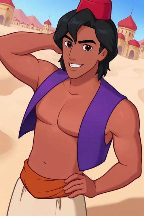 Aladdin (Character) by IkemenAddictAi on Tensor.Art