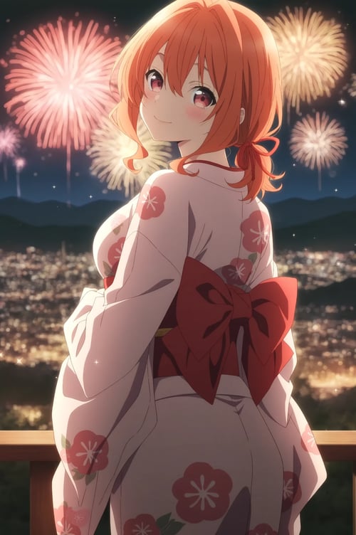 Yuna Amagami (甘神夕奈) - Tying the Knot with an Amaga by Katori Konoe on Tensor.Art