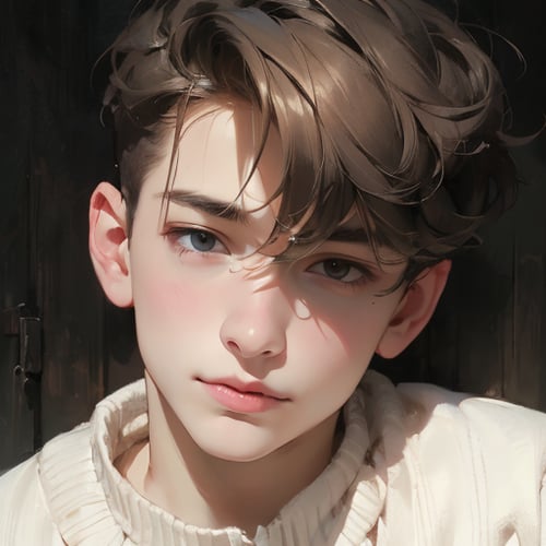 油画风格肖像男(于修) by 于修 on Tensor.Art