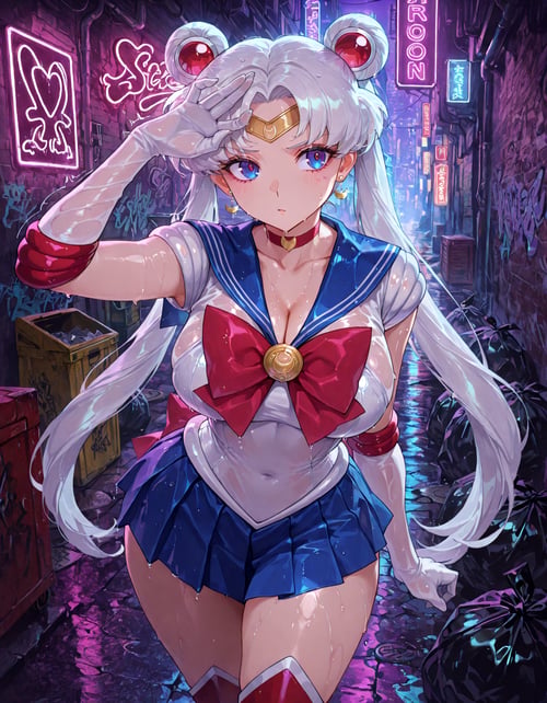 [ratatatat74] MY HERO Christmas HAREM Doujin Style by Min on Tensor.Art
