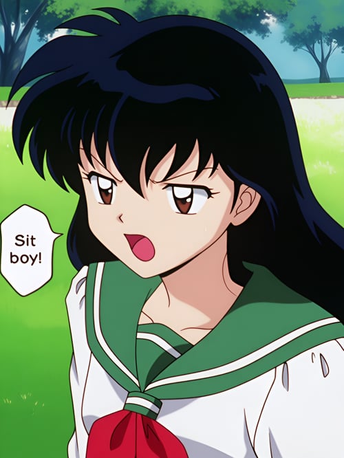 Kagome Higurashi - Inuyasha Pony / Illustrious by user_740231957266439077 on Tensor.Art