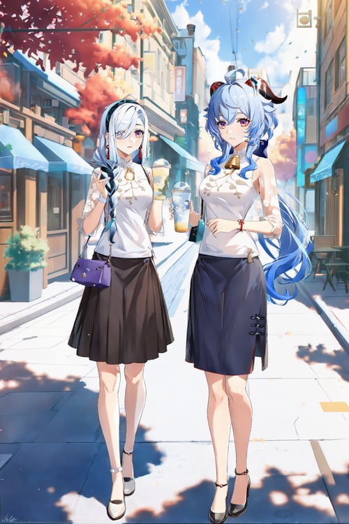 (A3|Pony|Kohaku)SDXL_Lora-仙人师徒仨(全服装):闲云&申鹤&甘雨-原神 by Tangerboom on Tensor.Art