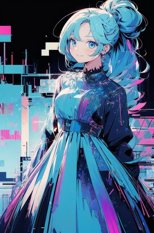 Glitch / Error [Style Test] by OrangePunk on Tensor.Art