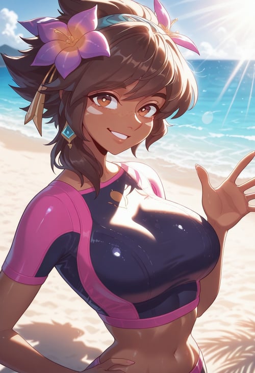 Pool Party Taliyah / League of Legends by Blossom on Tensor.Art