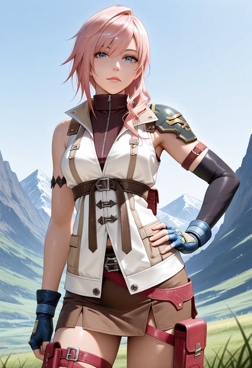 Lightning - Final Fantasy XIII l ILL (4 Outfits) by Aedan on Tensor.Art