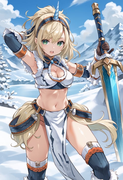 Monster Hunter-Goushu Kirin Armor (キリン-ブリッツ装備)pony by miaomiao on Tensor.Art