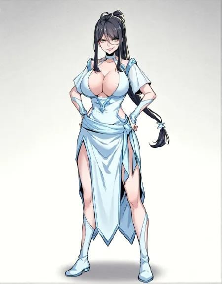 Murong Xue慕容雪漫画 ( I Get Stronger By by hhh on Tensor.Art