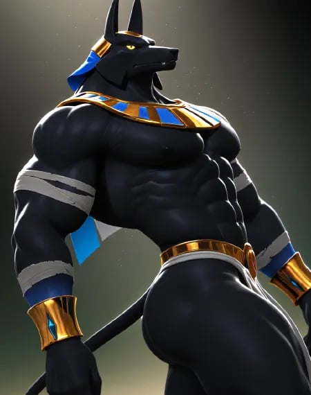 Anubis (Zak Storm) (NoobAI) (AD) by user_720431629750874608 on Tensor.Art