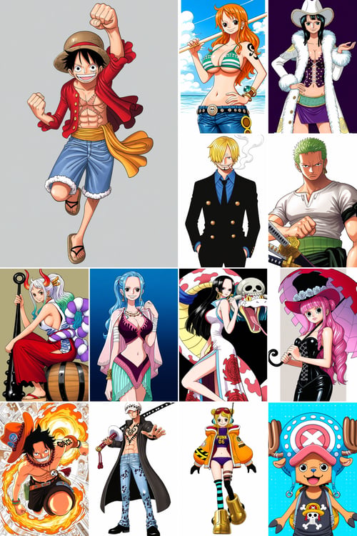 [Anima] Manga- Eiichiro Oda/尾田荣一郎《ONE PIECE》/《海贼王》 by flyx3 on Tensor.Art