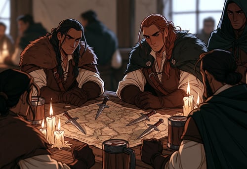 dndstyle — D&D fantasy illustration by inknoir on Tensor.Art