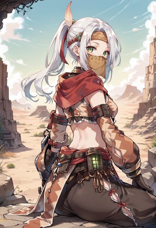 Monster Hunter-Kulu-Ya-Ku Armor(クルル装備)illust/pony by miaomiao on Tensor.Art