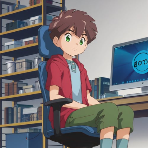 Hiro Amanokawa - Digimon Ghost Game by tibaltcosmos on Tensor.Art