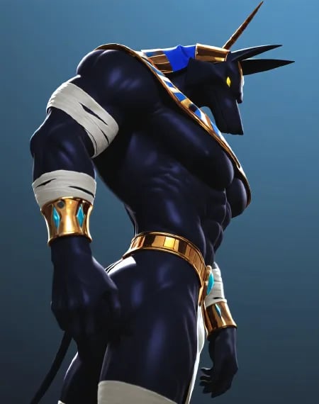 Anubis (Zak Storm) (NoobAI) (AD) by user_720431629750874608 on Tensor.Art