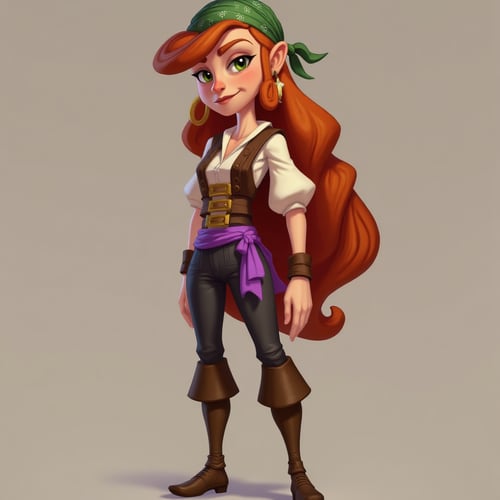 Elaine Marley by nickyramone on Tensor.Art