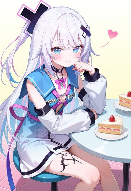 [Illustrious] Gintoge Gumi 銀棘ぐみ / VPI Cafe Vtuber by h_madoka on Tensor.Art
