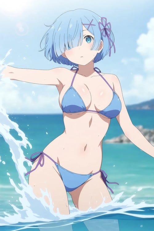 Rem (レム) - Re:Zero -Starting Life in Another World by Katori Konoe on Tensor.Art