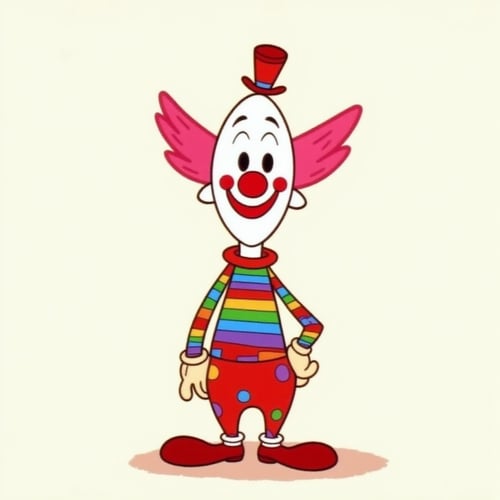 Rainbow the Clown/Mr. Mime by nickyramone on Tensor.Art