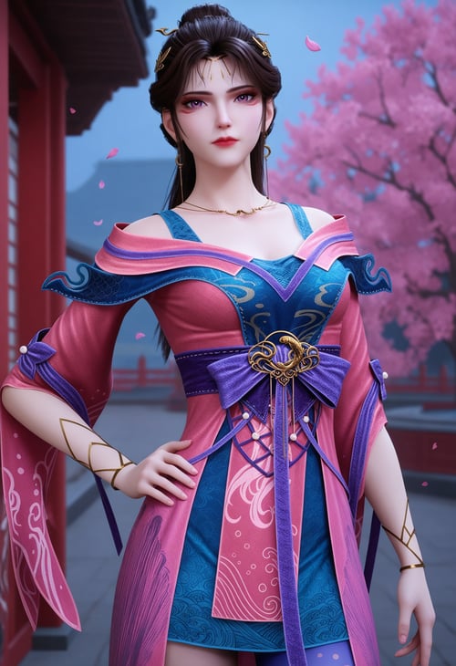 鱼三娘-练气十万年-国漫-Illustrious光辉 by 云落 on Tensor.Art