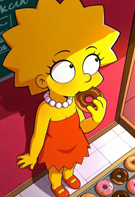 Lisa Simpson - The Simpsons by CliffJumper on Tensor.Art