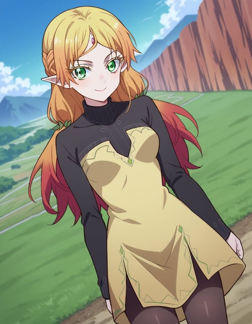 Sui 翠 / Tsundere Elf (Isekai Ojisan) - Nochekaiser by Ttan on Tensor.Art