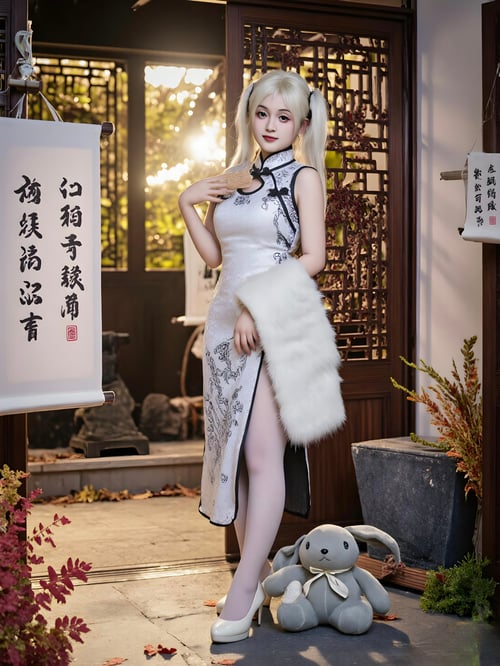 春日野穹旗袍 by 伏婴师 on Tensor.Art